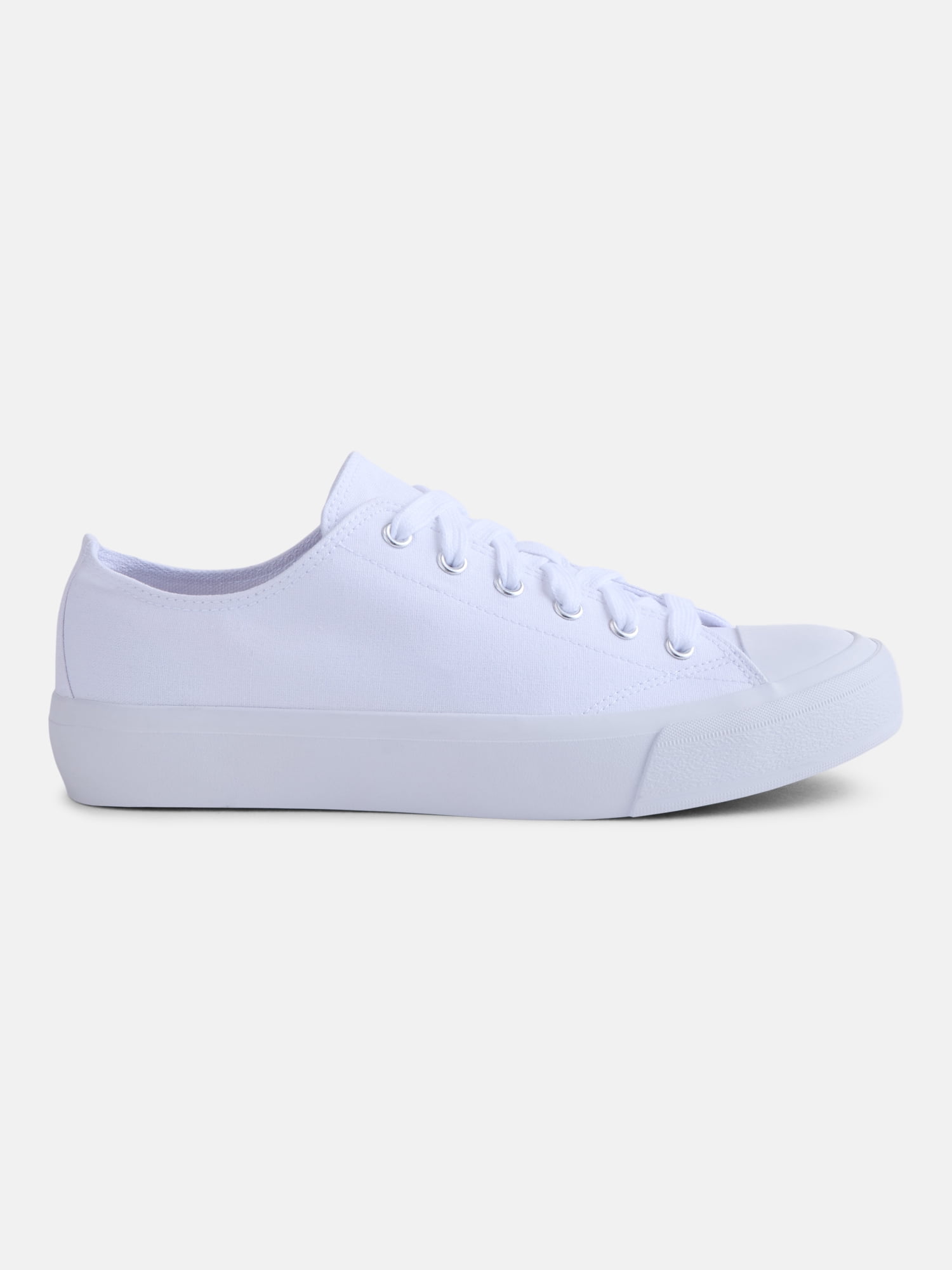 No Boundaries Canvas Lace Up Sneakers, Women's
