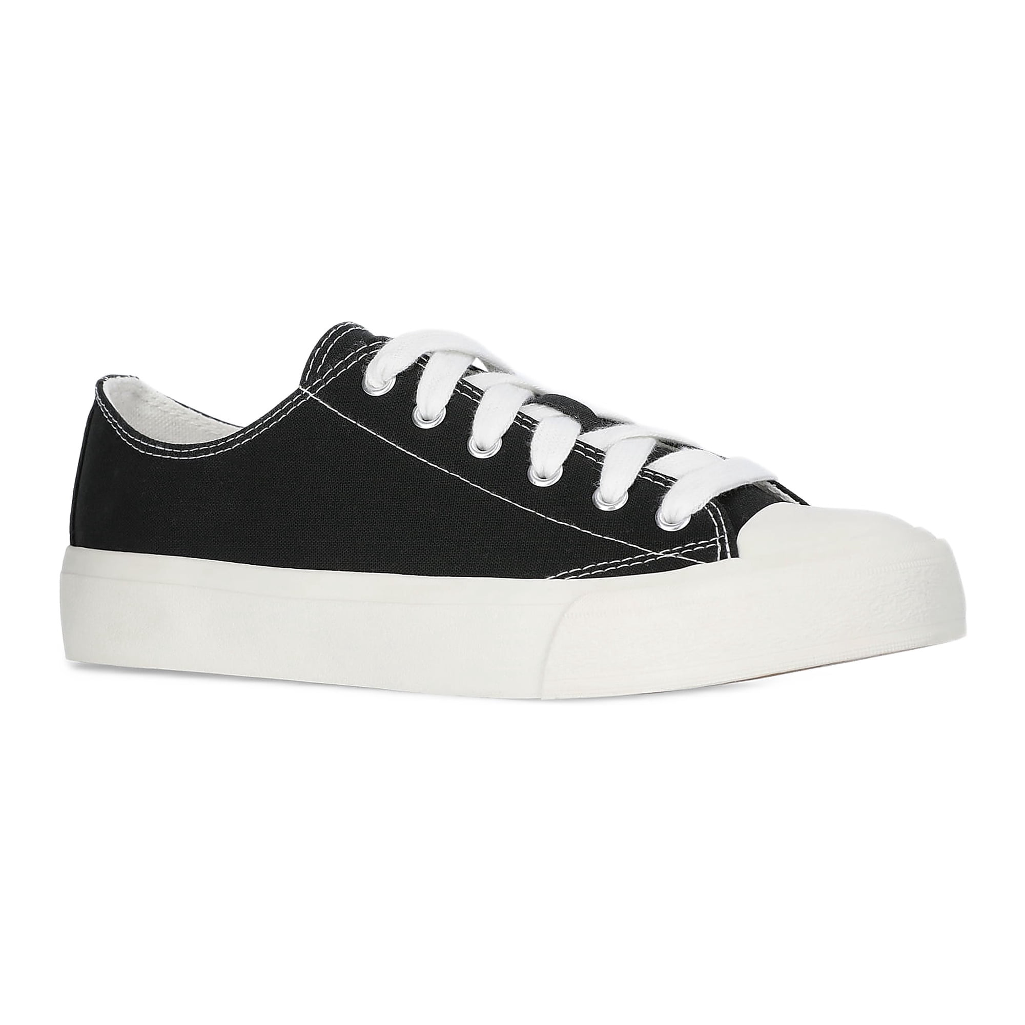 No Boundaries Women's Classic Lace-Up Sneakers
