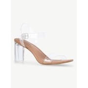 Lucite Heeled Sandals, Women's