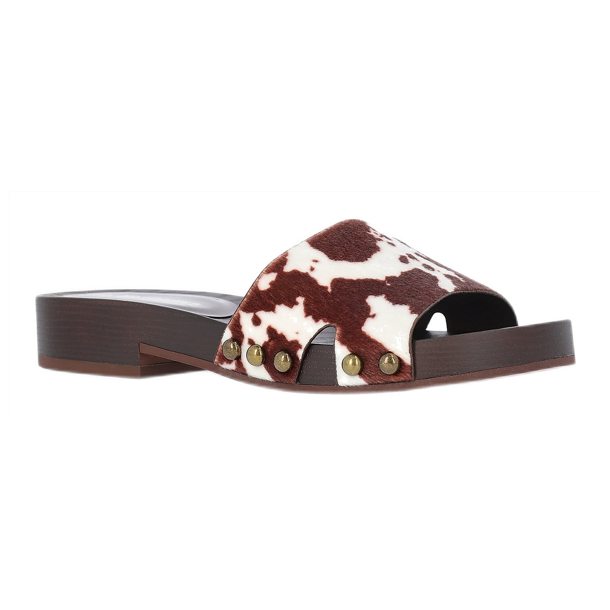 No Boundaries Studded Clog Sandals, Women's