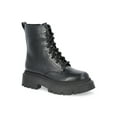 thumbnail image 1 of No Boundaries Women's Lug Sole Combat Boots, Wide Width Available, 1 of 5