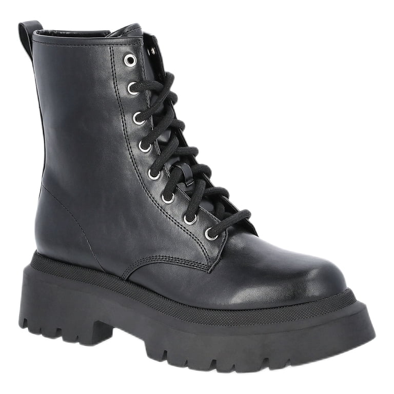 extreme chunky sole combat boots mode