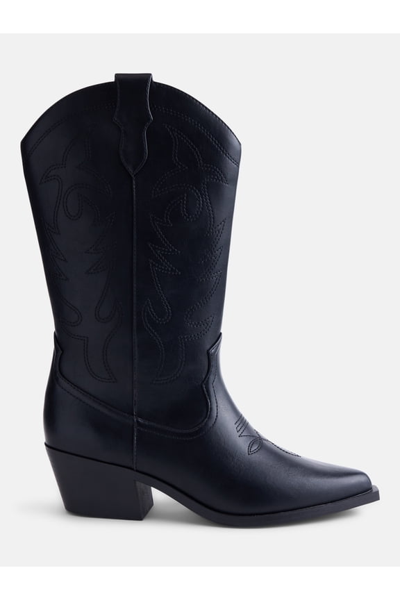 Women's Studded Cowboy Boots