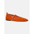 thumbnail image 1 of No Boundaries Crochet Mary Jane Flats, Women's, 1 of 6