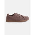 thumbnail image 1 of No Boundaries Women's Faux Suede Double Lace Sneakers, 1 of 5