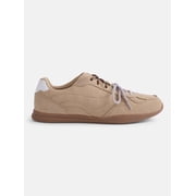 No Boundaries Women's Faux Suede Double Lace Sneakers