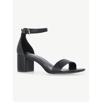 No Boundaries Women's Heeled Dress Sandal only