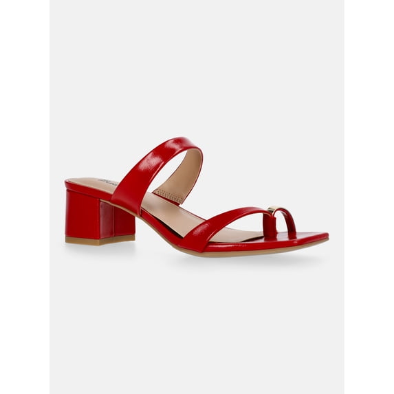 No Boundaries Embellished Toe Ring Sandals, Women's