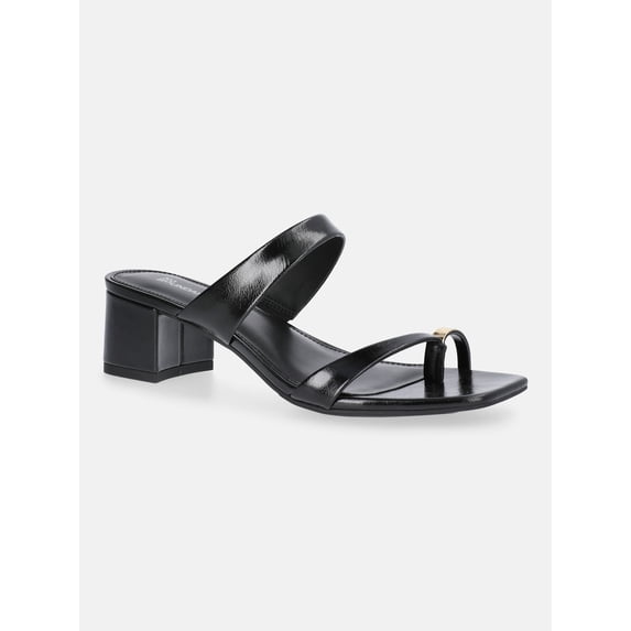 No Boundaries Embellished Toe Ring Sandals, Women's