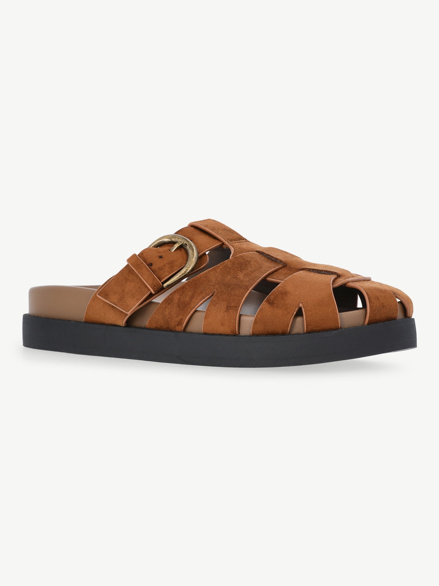 Fishbones Clogs No Boundaries Faux Suede Fisherman Clogs, Women's - Walmart.com