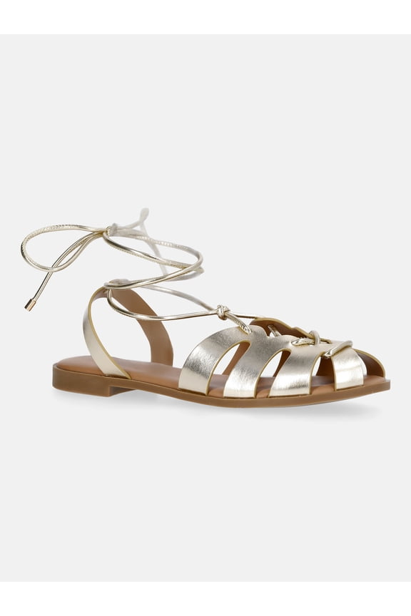 Women's Fisherman Ghillie Flat Sandals