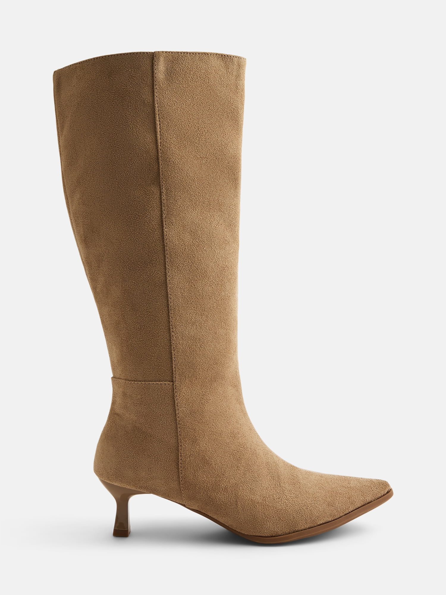 No Boundaries Women’s Kitten Heel Tall Boots