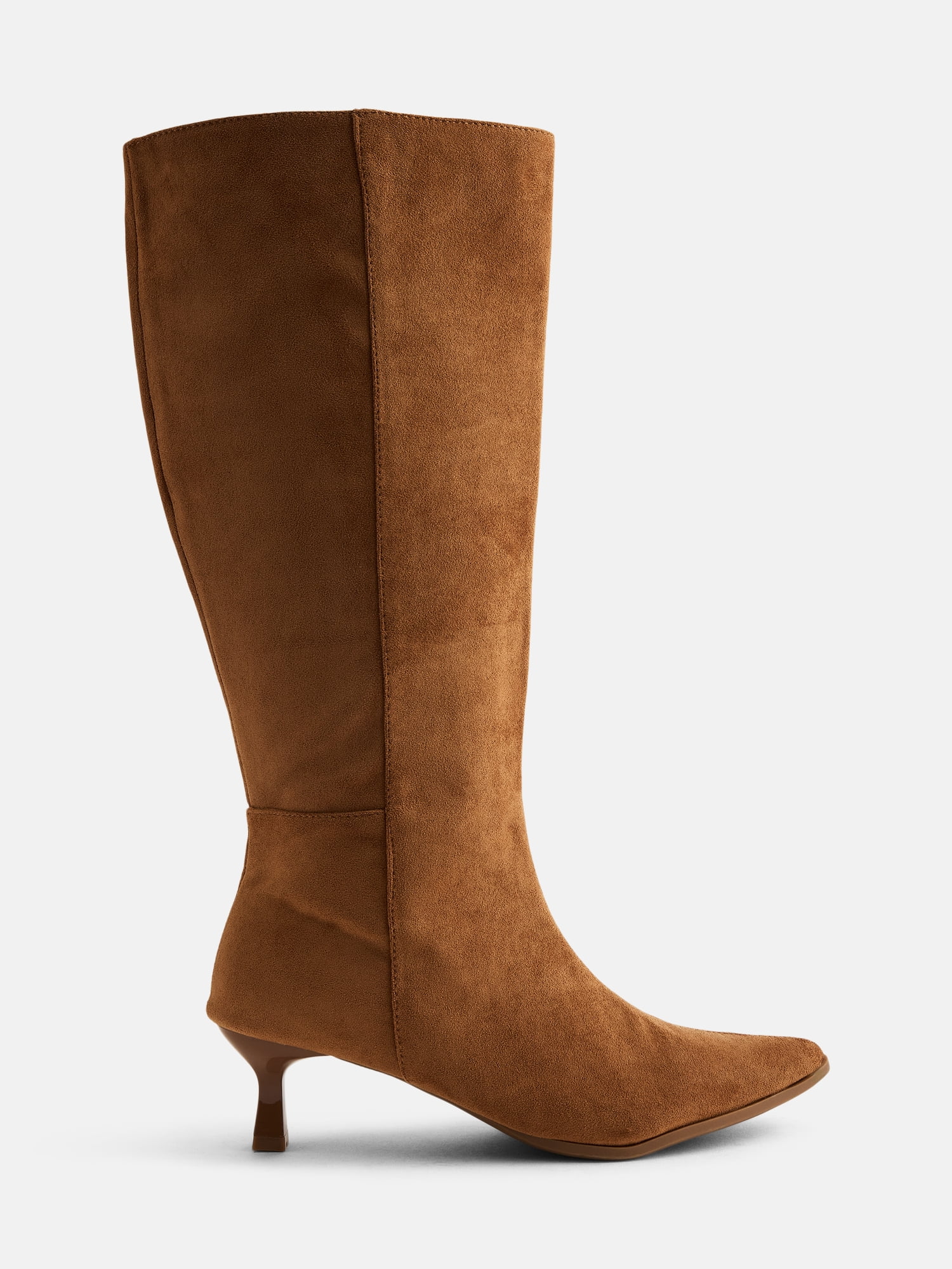No Boundaries Women’s Kitten Heel Tall Boots