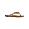 thumbnail image 1 of No Boundaries Women's Leather Flip Flop Sandals, 1 of 6