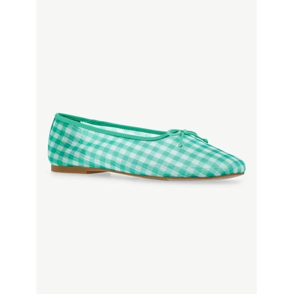 No Boundaries Women's Mesh Ballet Flats