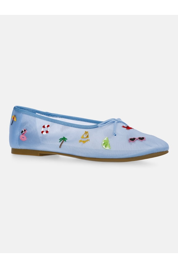 Women's Mesh Ballet Flats