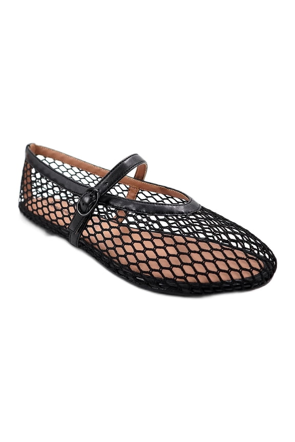 Women’s Mesh Mary Jane Flats