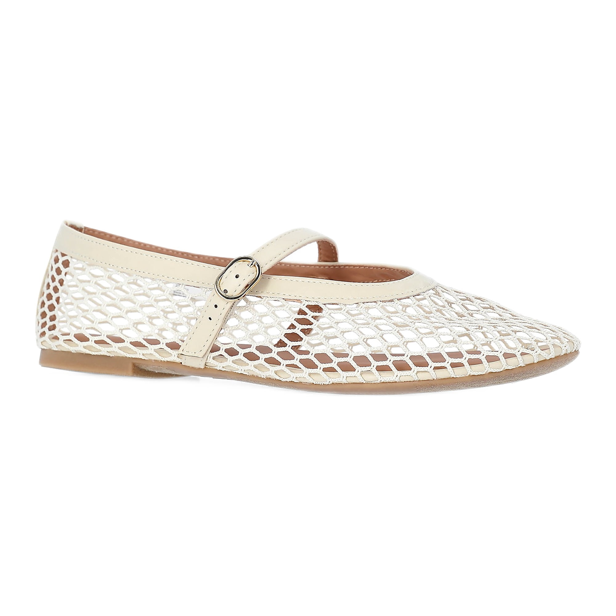No Boundaries Women’s Mesh Mary Jane Flats