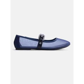 No Boundaries Women’s Mesh Mary Jane Flats