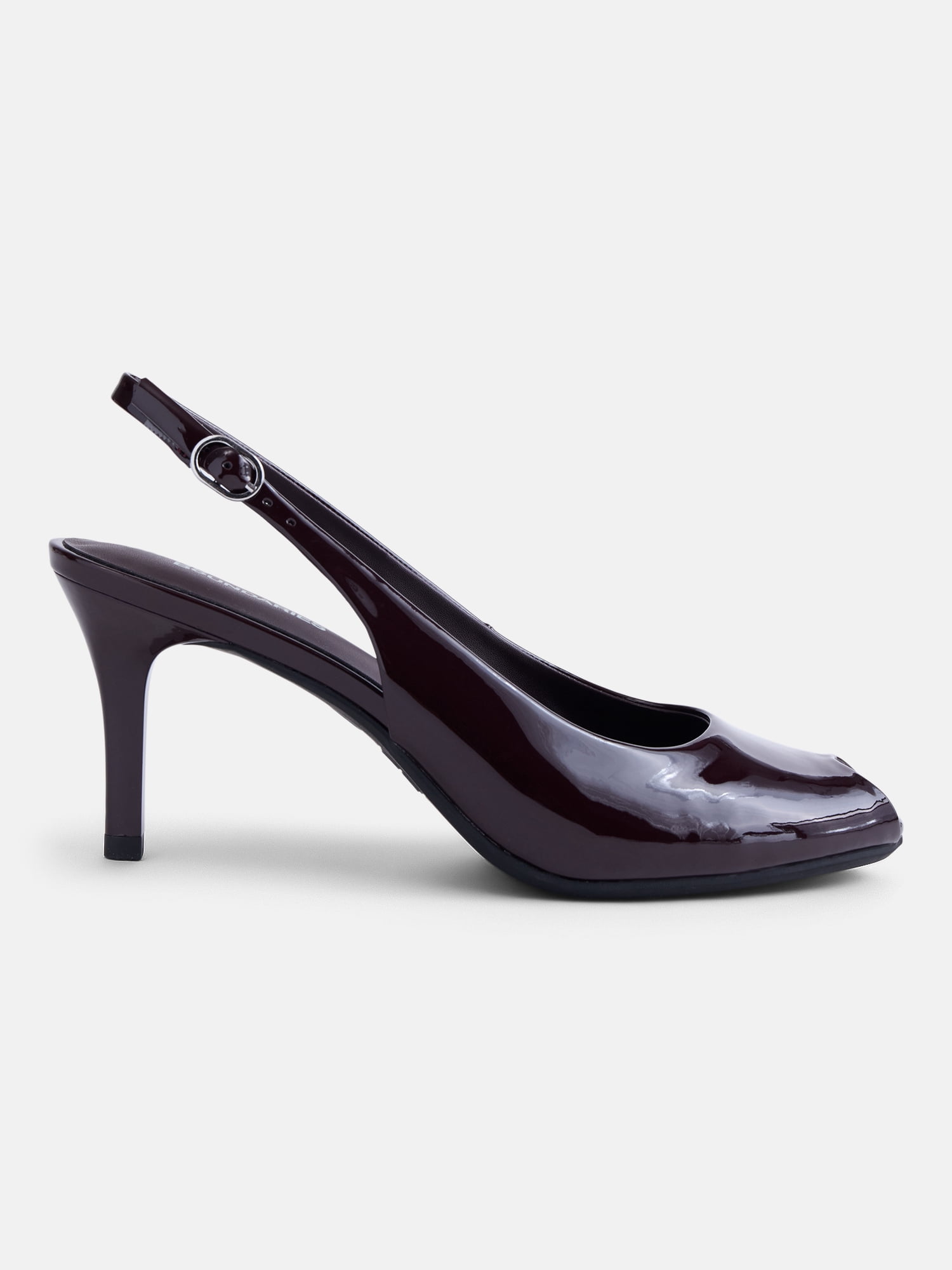 No Boundaries Women's Slingback Peep Toe Heels