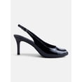 thumbnail image 1 of No Boundaries Women's Slingback Peep Toe Heels, 1 of 6
