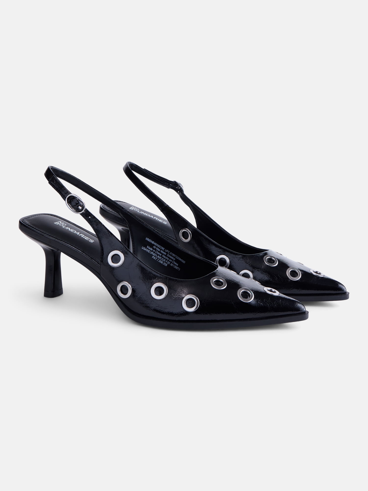 No Boundaries Women's Pointy Toe Heels