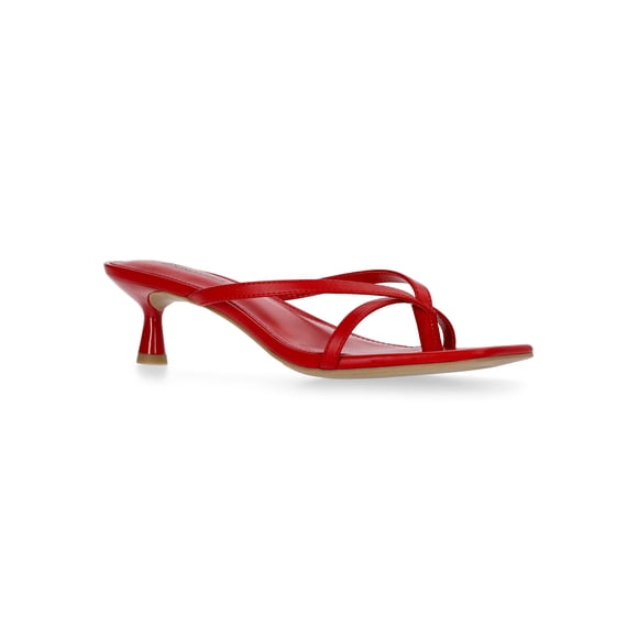 No Boundaries Kitten Heel Sandals, Women's