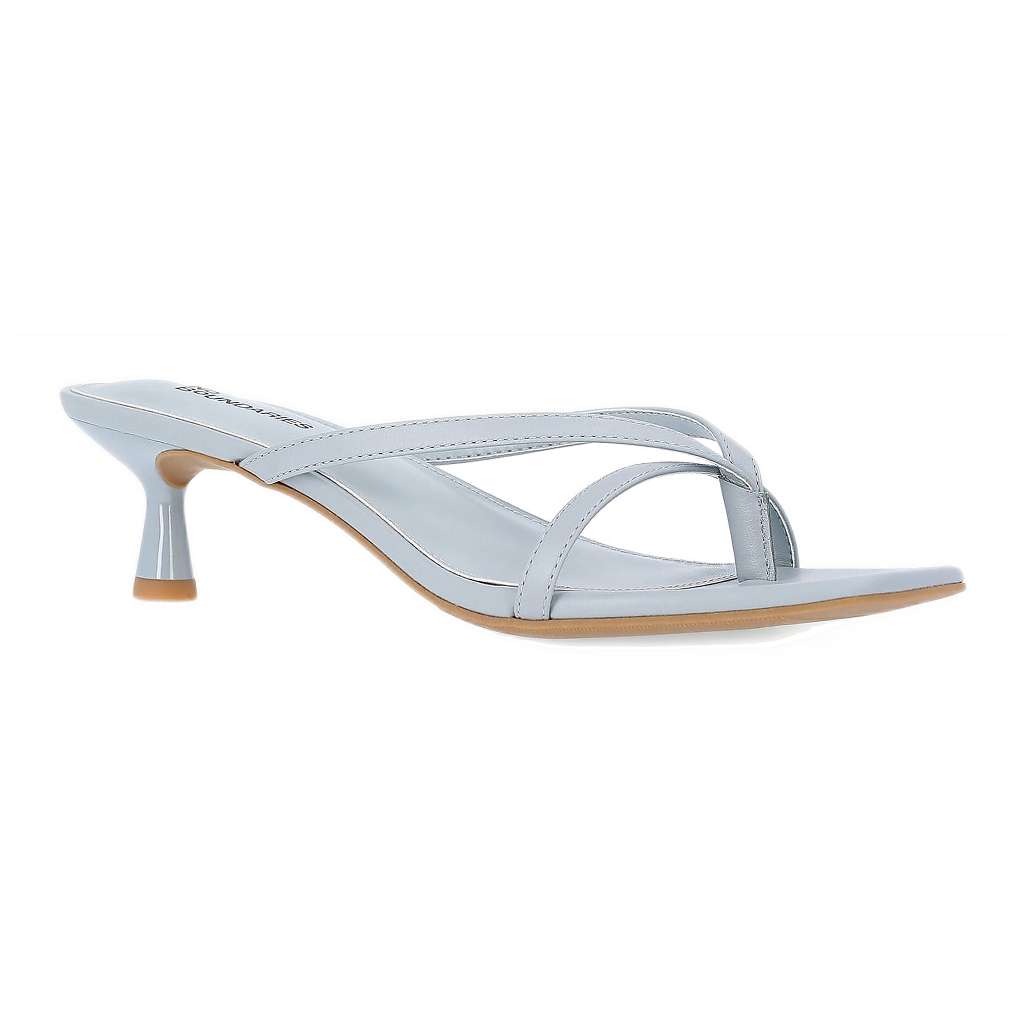 No Boundaries Kitten Heel Sandals, Women's