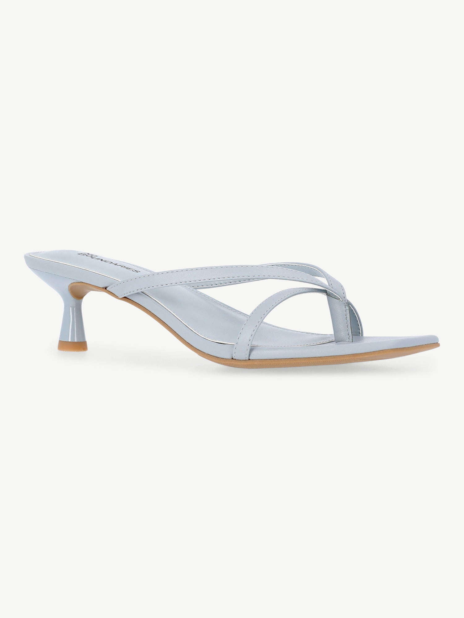 No Boundaries Kitten Heel Sandals, Women's