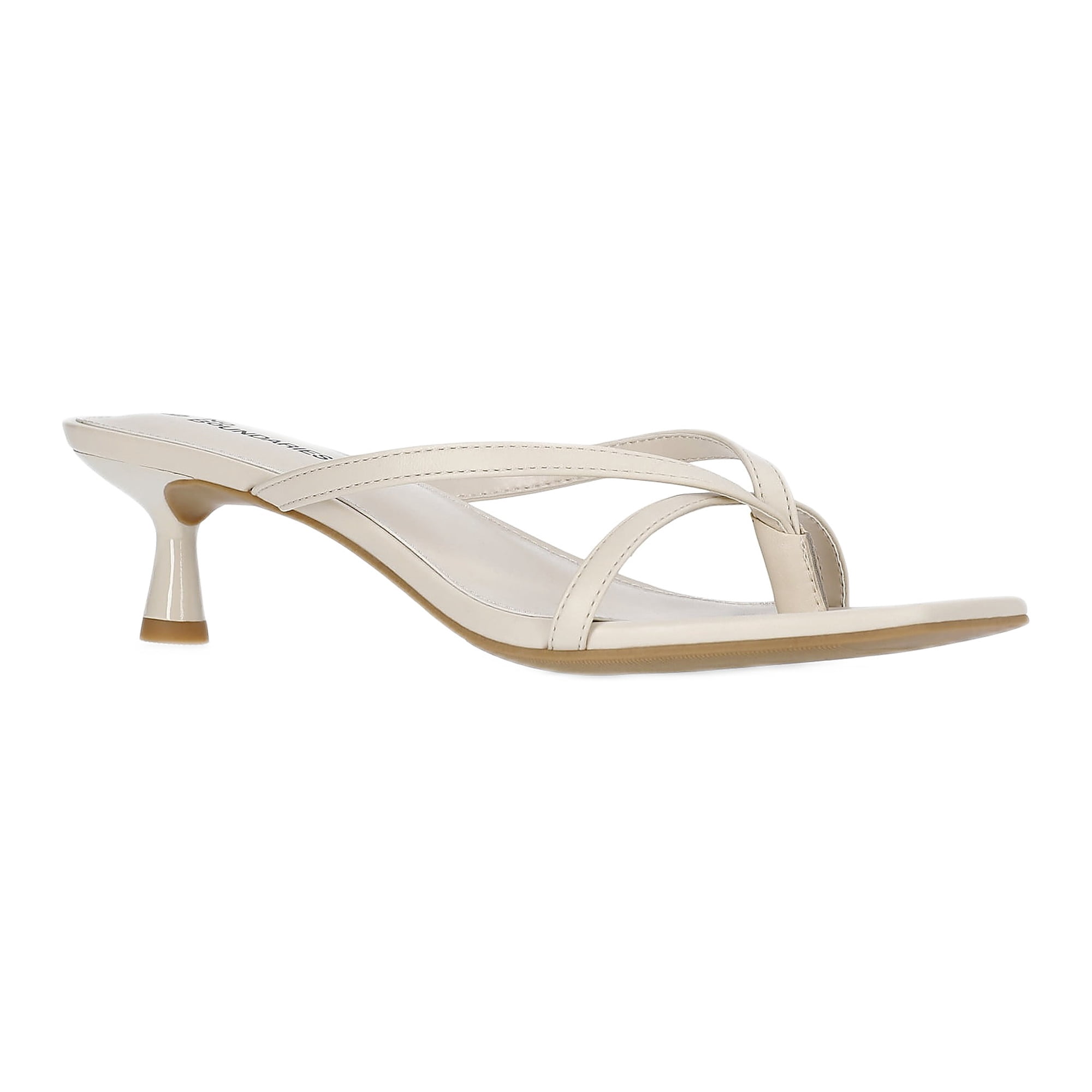 No Boundaries Kitten Heel Sandals, Women's