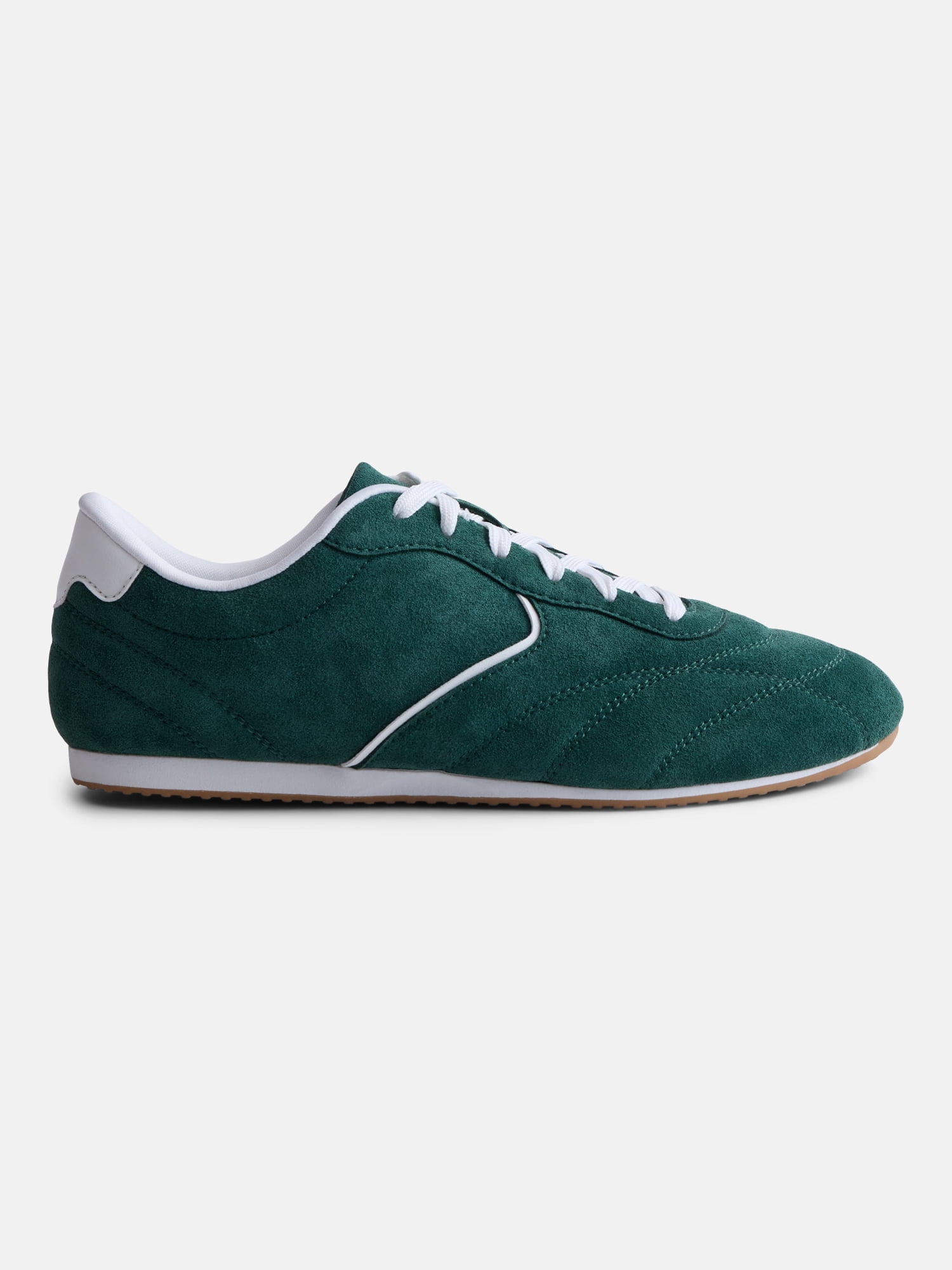 No Boundaries Women's Quilted Lace Up Sneakers