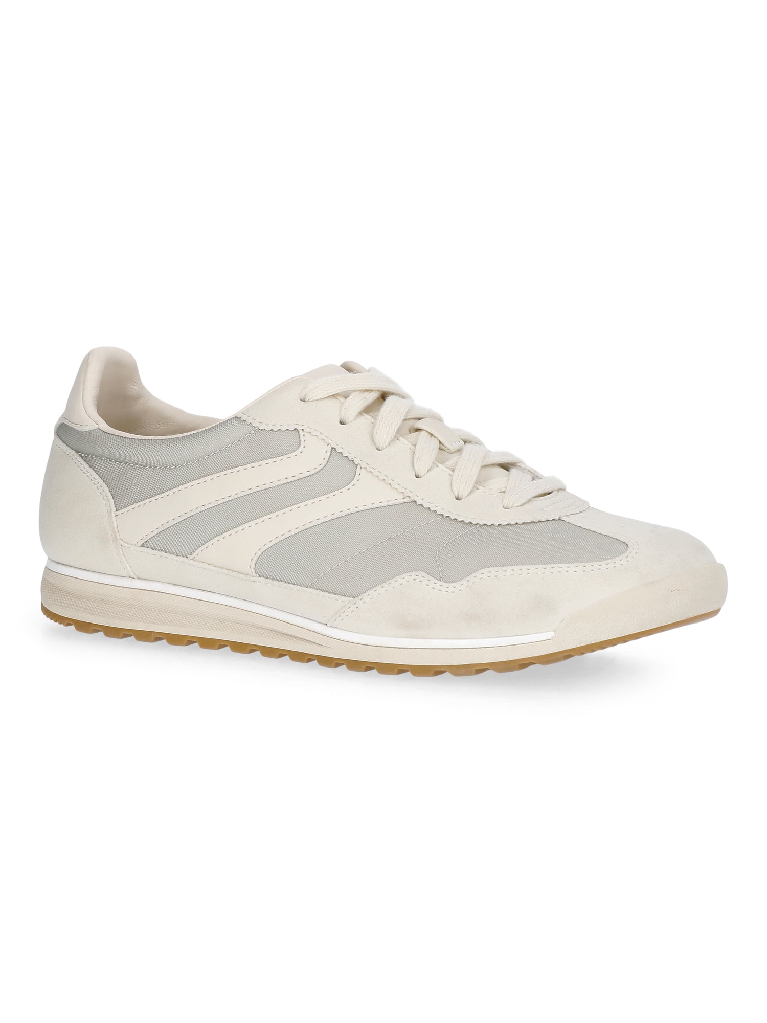 No Boundaries Retro Lace-Up Sneakers, Women's