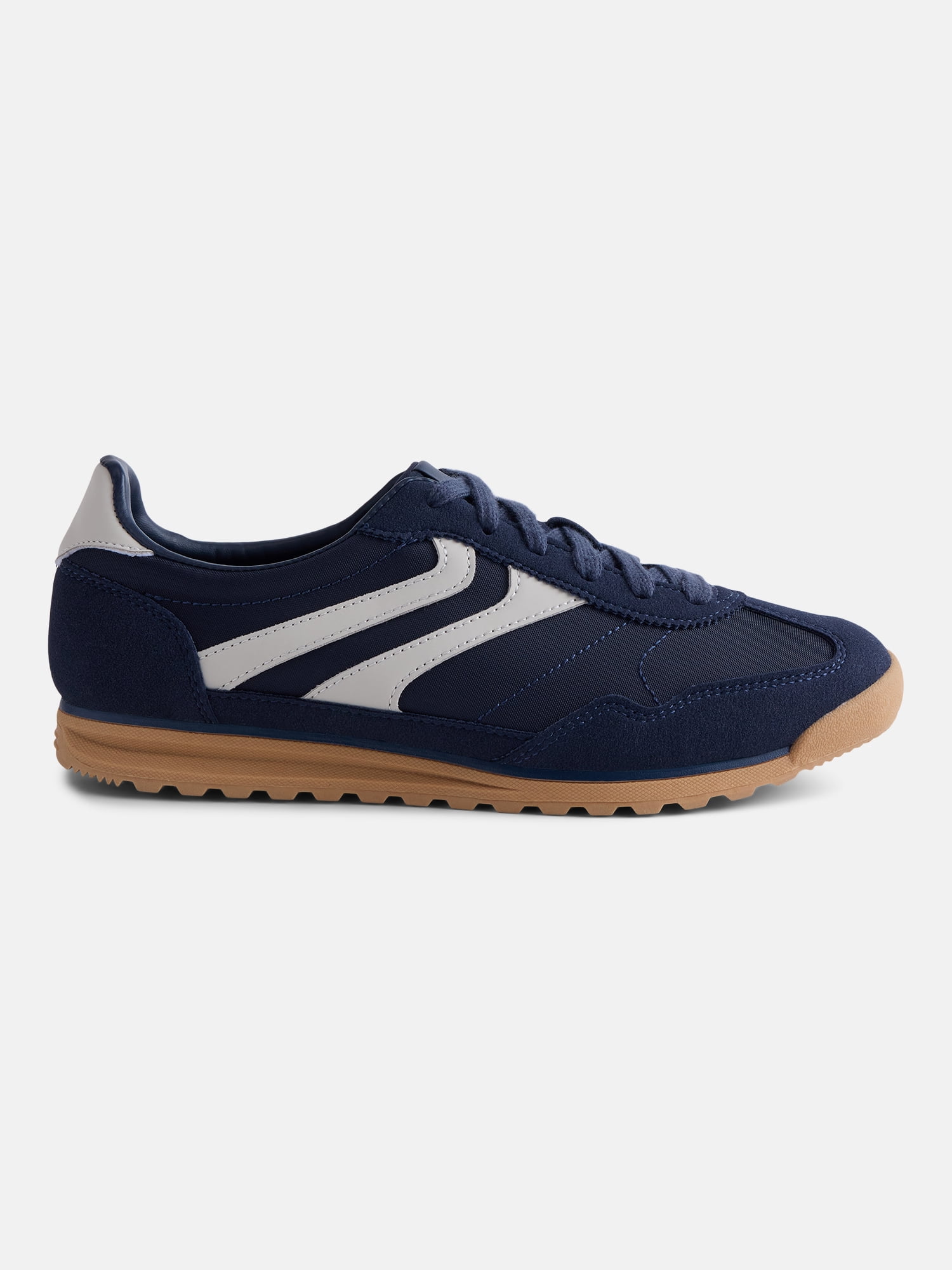 No Boundaries Women's Retro Inspired Lace Up Sneakers
