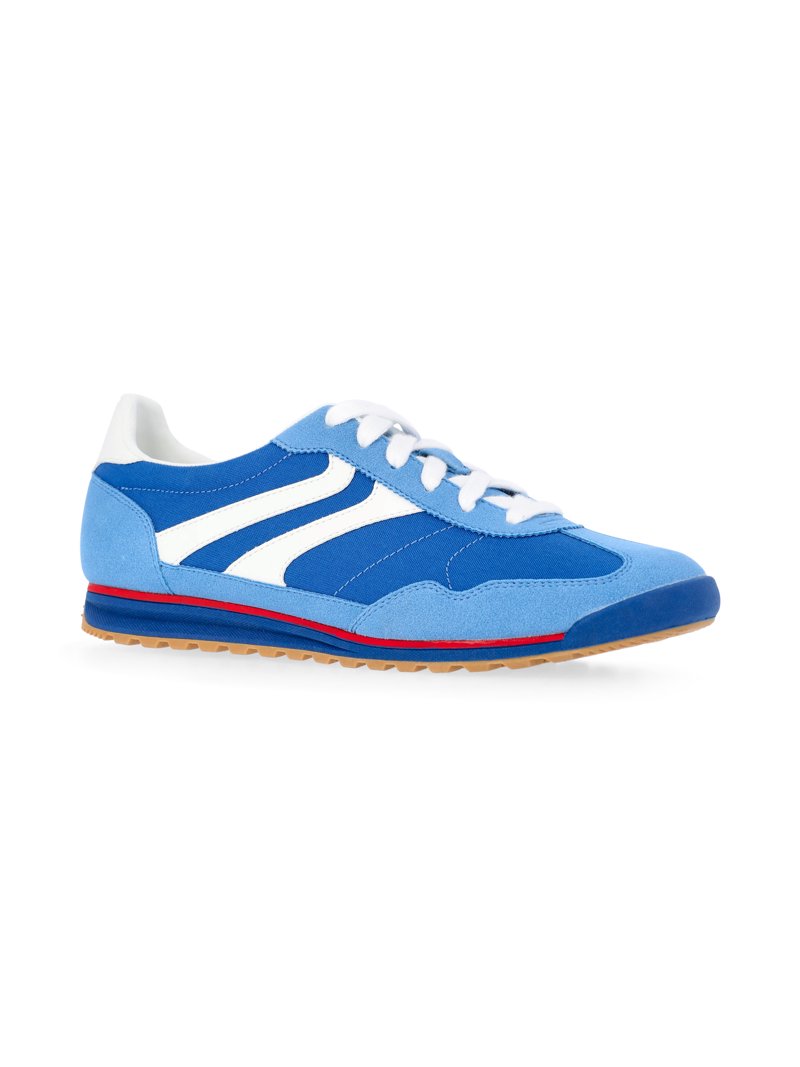 【新品、未使用】SAIBORG ND ver. RETRO STRIPE No Boundaries Retro Lace-Up Sneakers, Women's - Walmart.com