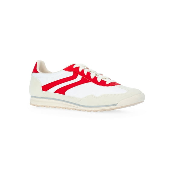 No Boundaries Retro Lace-Up Sneakers, Women's