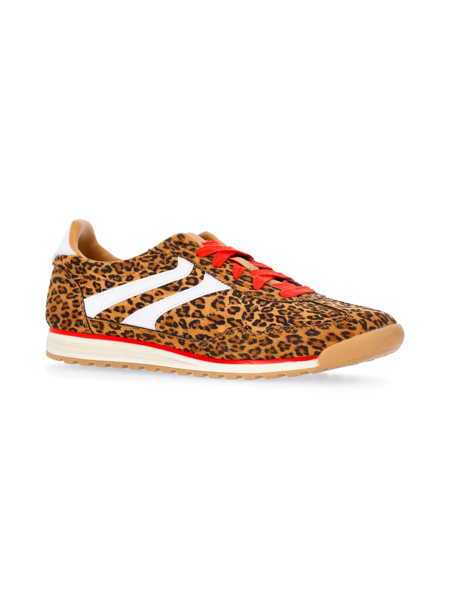 No Boundaries Retro Lace-Up Sneakers, Women's
