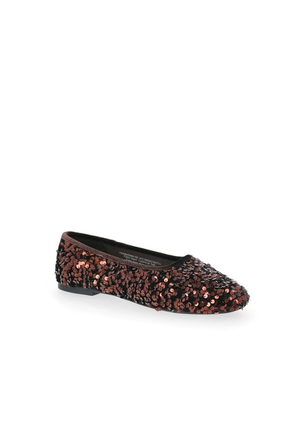 Women's Sequin Ballet Flats