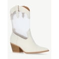 thumbnail image 1 of No Boundaries Women's Sheer Mesh Western Boots, 1 of 6