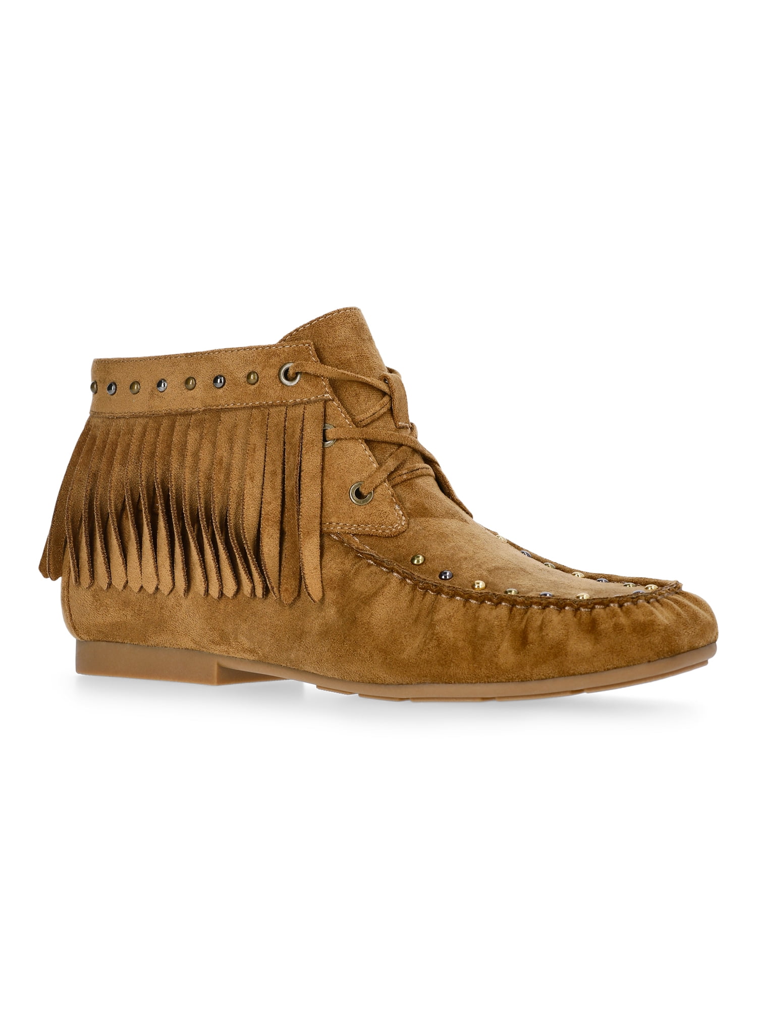 No Boundaries Women's Moccasin Booties