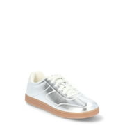 No Boundaries Women's Lace Up Sport Sneakers, Wide Width Available