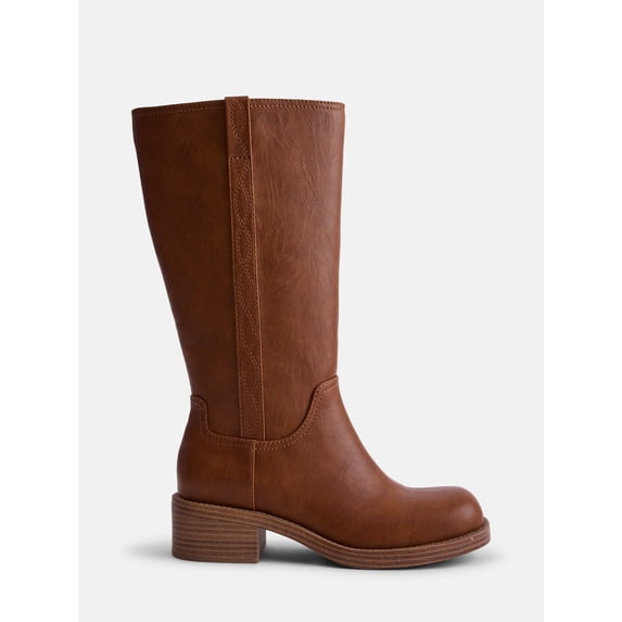 No Boundaries Women's Tall Riding Boot, Wide Width Available