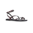 thumbnail image 1 of No Boundaries Strappy Flat Sandals, Women's, 1 of 7