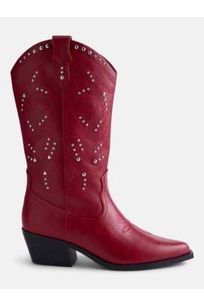 Women's Studded Cowboy Boots