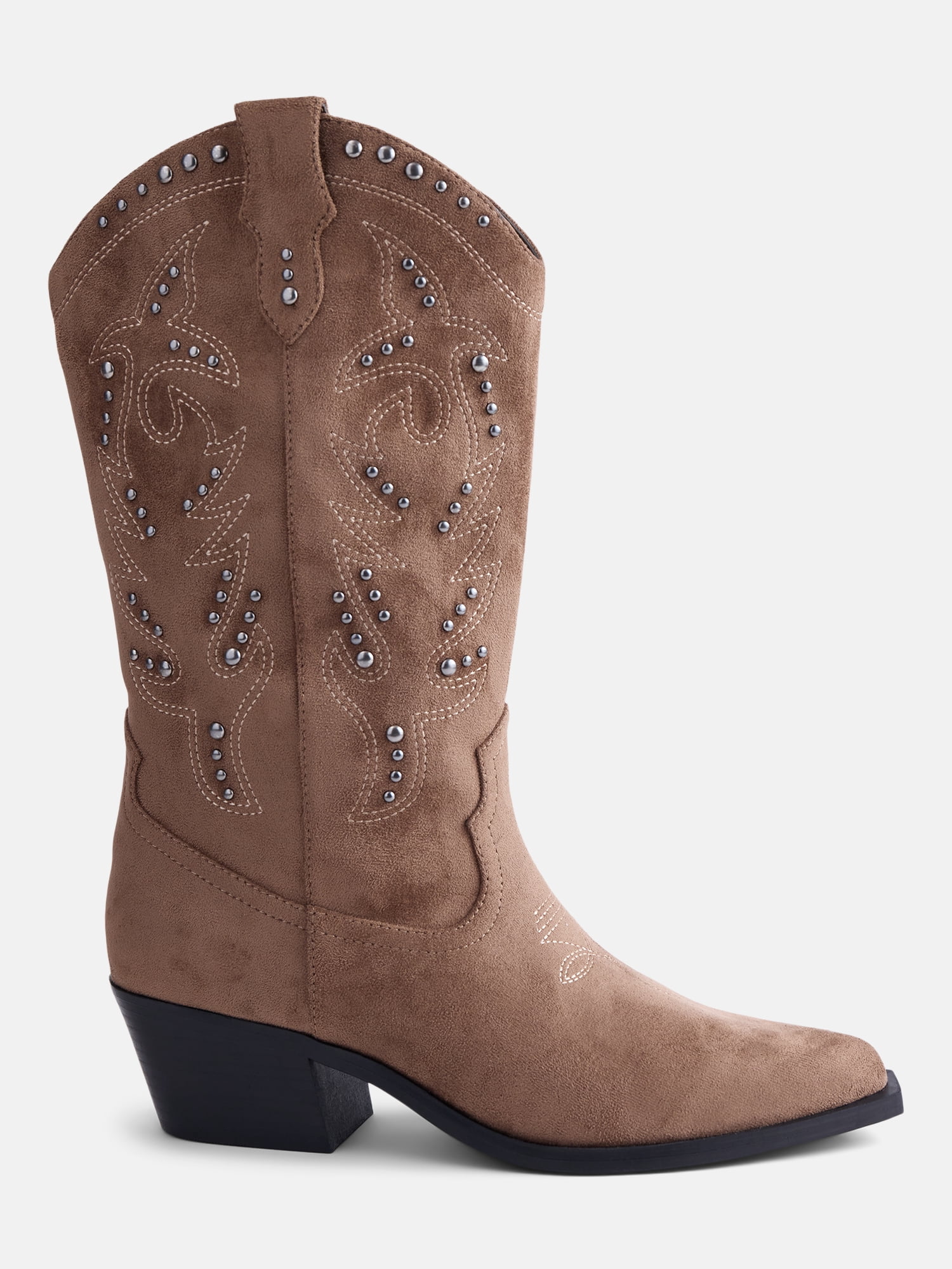 No Boundaries Women's Studded Cowboy Boots