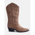 thumbnail image 1 of No Boundaries Women's Studded Cowboy Boots, 1 of 6