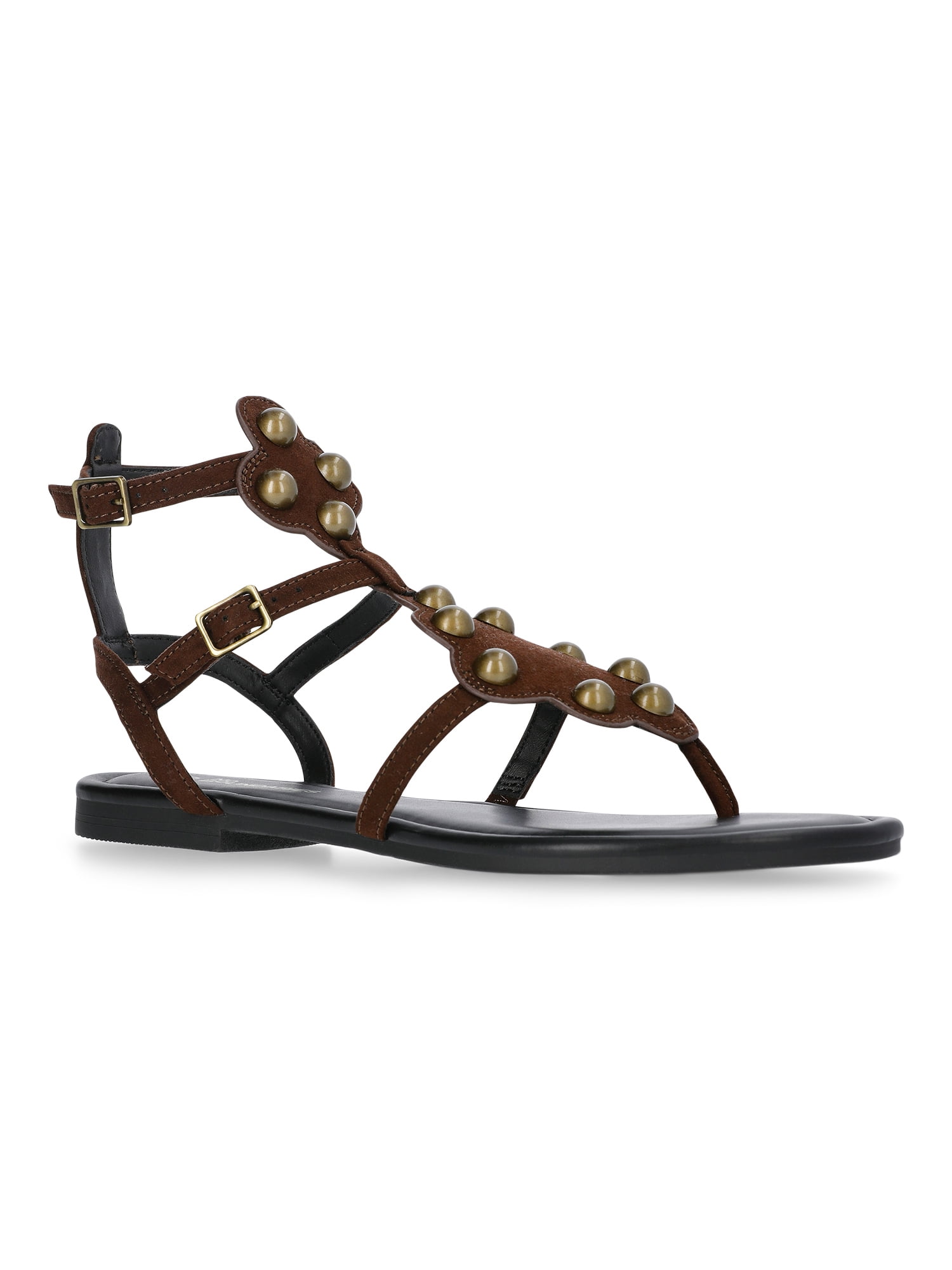 No Boundaries Women's Studded Gladiator Sandals