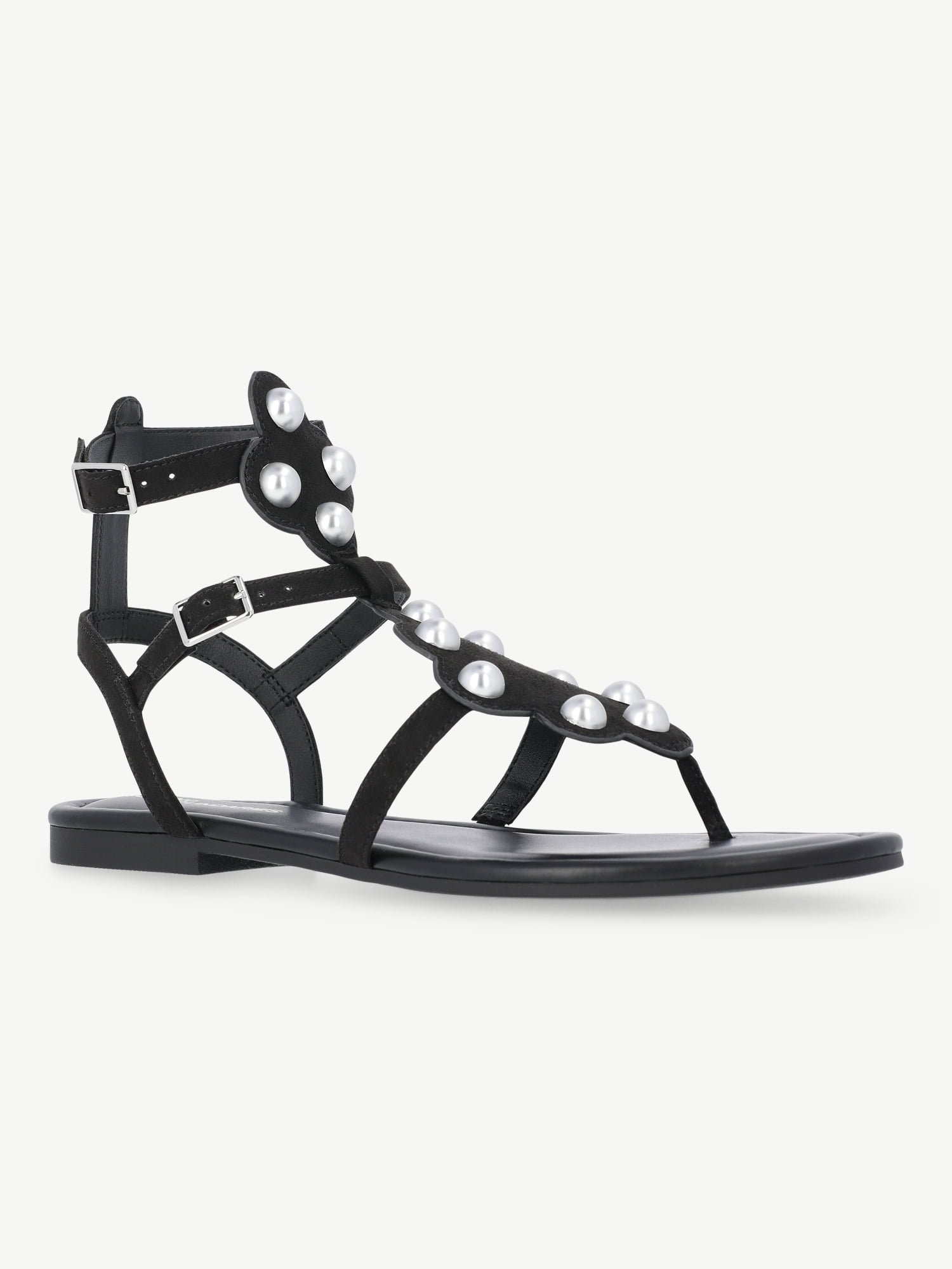 No Boundaries Women's Studded Gladiator Sandals