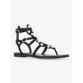 thumbnail image 1 of No Boundaries Women's Studded Gladiator Sandals, 1 of 6