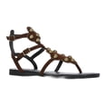 thumbnail image 1 of No Boundaries Women's Studded Gladiator Sandals, 1 of 6