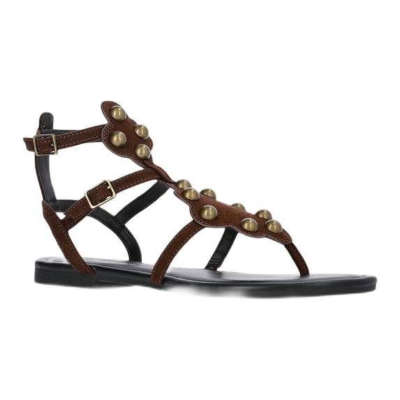 No Boundaries Women's Studded Gladiator Sandals